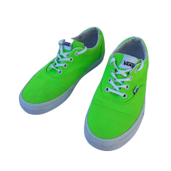 Vans Doheny Neon Green Skater Sneaker Women's Size 8 - Picture 1 of 7